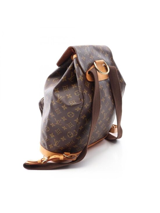 Louis Vuitton Backpack Montsouris GM Canvas Leather main image 6